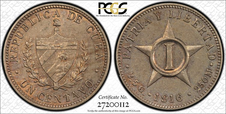 Cert 27200112 - Coin Image