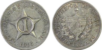 1916 1C MS63