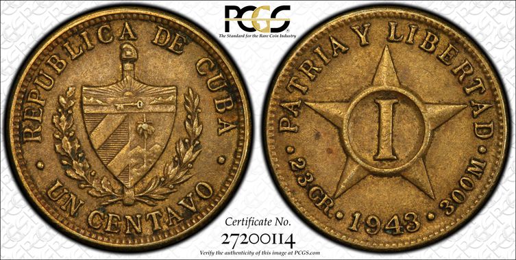 Cert 27200114 - Coin Image