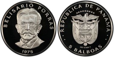 1975-FM 5 B Belisario Porras PR69DCAM