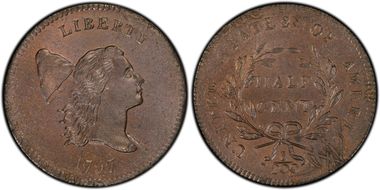 1797 1/2C C-1, 1 Above 1 MS66BN