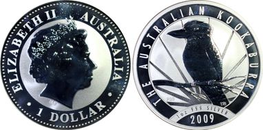 2009-P20 $1 Kookaburra Design #20 KM-1296 MS69