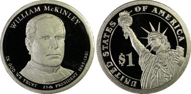 2013-S $1 William McKinley First Strike PR69DCAM