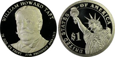 2013-S $1 William H. Taft First Strike PR69DCAM