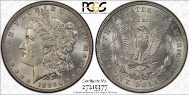 1886-O $1 MS63+