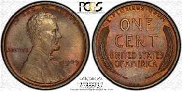 1909 VDB 1C DDO, FS-1101 MS64BN