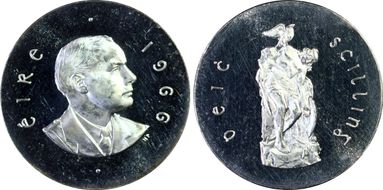 1966 10 S Easter Uprising KM-18 Ag PR65DCAM