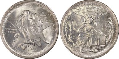 1935 50C Texas MS67