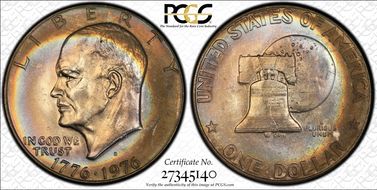 1976-D $1 Type 1 MS65