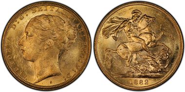 1882-S Sov S-3858E St. George MS62
