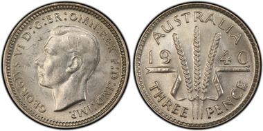 1940(m) 3D KM-37  Ag MS63