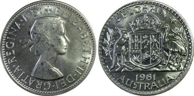 1961(m) Florin PR66