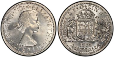 1959(m) Florin PR67