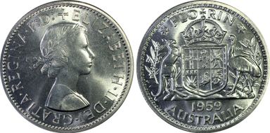 1959(m) Florin PR67