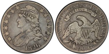 1826 50C O-117a VF25