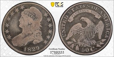 1829/7 50C O-102 VG8