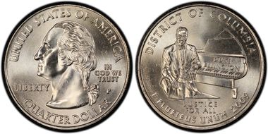 2009-P 25C DDR FS-801 District of Columbia MS66