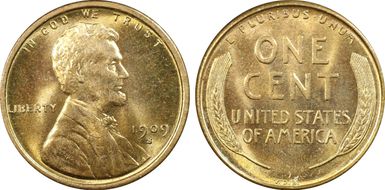 1909-S VDB 1C MS66RD