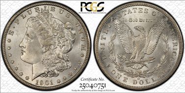 1901-O $1 MS66+