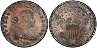 1799 $1 BB-162 MS63
