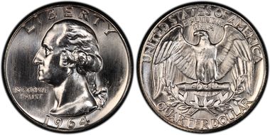 1964 25C Type B Reverse, FS-901 MS66
