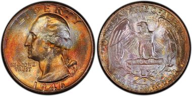 1946-D 25C MS67+