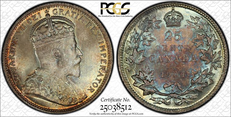 Cert 25038512 - Coin Image