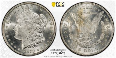 1878-CC $1 MS63