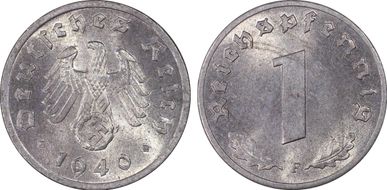 1940-F Pfg J-369 Zinc MS64