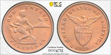 1929-M 1C MS65RD