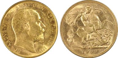 1909-M 1/2 Sov S-3975 MS62