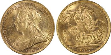 1897-M Sov S-3875 MS63