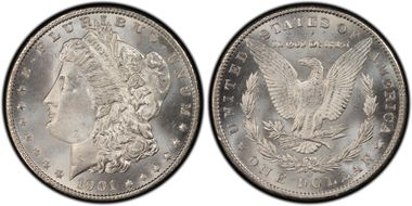 1901-O $1 MS66