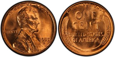 1955-D 1C RPM FS-503 MS65RD