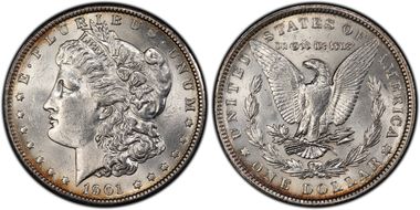 1901 $1 MS62