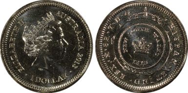 2013-S $1 Holey $ - Privy Mark MS67