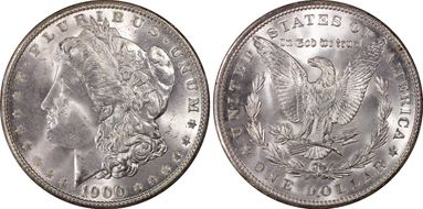1900 $1 MS66+