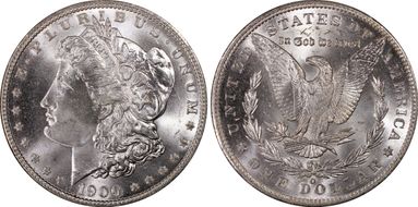 1900-O/CC $1 MS65+