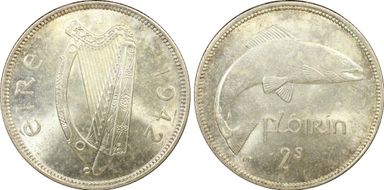1942 Florin MS63
