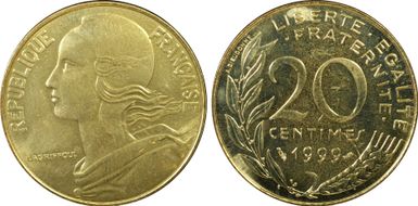 1999 20C Gad-332 MS66