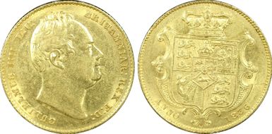 1836 Sov S-3829B AU58