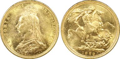 1889-S Sov S-3868B DISH S12 2nd Obverse MS62