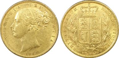 1848 Sov S-3852C Second Head AU55