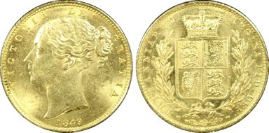 1849 Sov S-3852C MS63