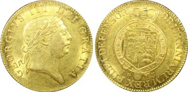 1813 Guinea S-3730 AU58