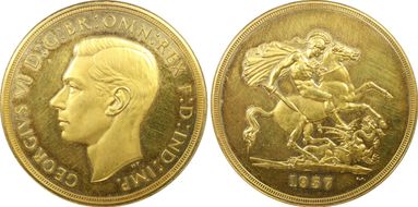 1937 £5 S-4074 PR63CAM