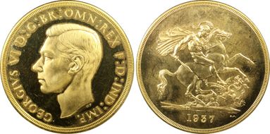 1937 £5 S-4074 PR66CAM