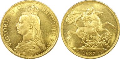 1887 £2 S-3865 MS62+