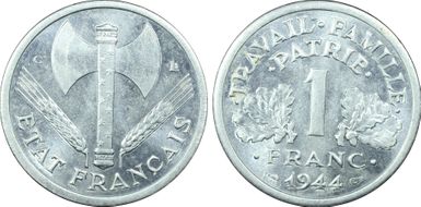 1944-C 1 Fr Gad-471 Bazor, Grand C MS64