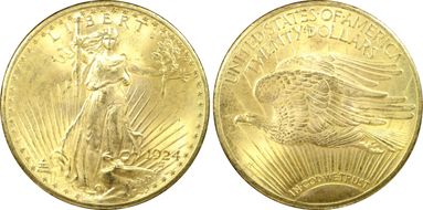 1924 $20 MS65